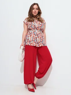 Брюки султанки алладины больших размеров шаровары